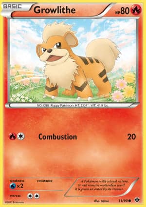 Carta Growlithe