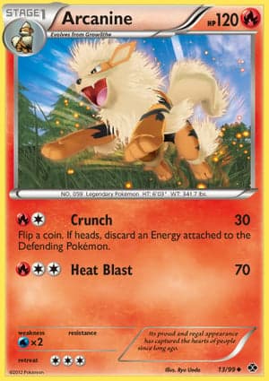 Carta Arcanine