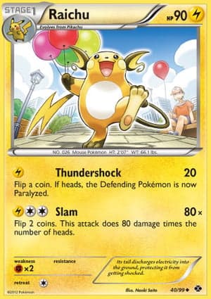 Carta Raichu