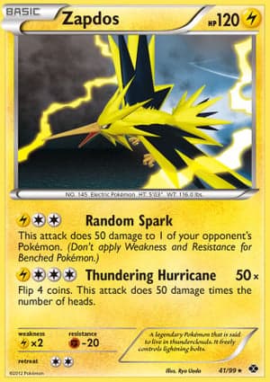 Carta Zapdos