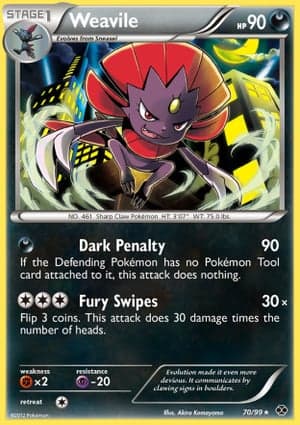 Carta Weavile