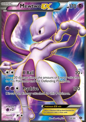 Carta Mewtwo-EX
