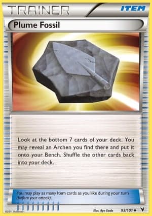 Carta Fóssil Pluma