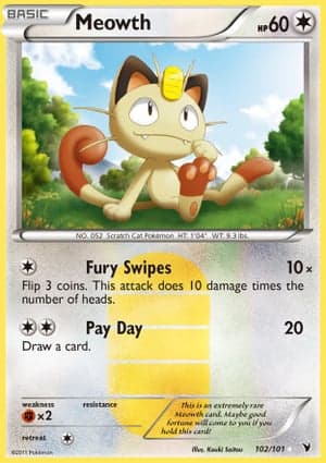 Carta Meowth