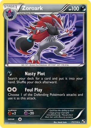 Carta Zoroark