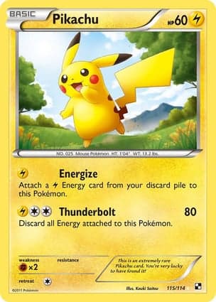 Carta Pikachu