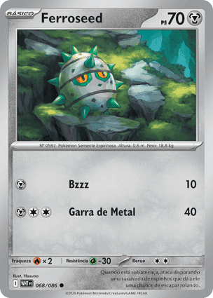 Carta Ferroseed