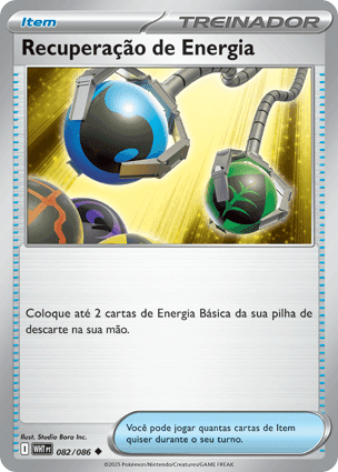 Carta Recuperação de Energia