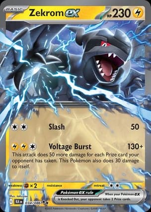 Carta Zekrom ex
