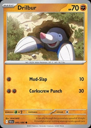 Carta Drilbur (Master Ball Pattern)