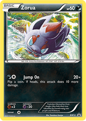 Carta Zorua