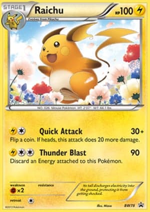 Carta Raichu