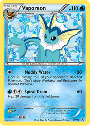 Carta Vaporeon