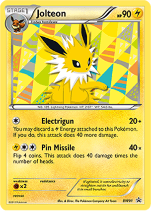 Carta Jolteon