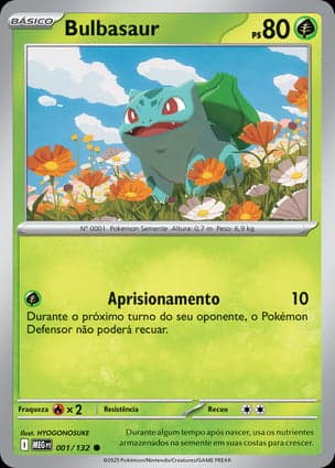 Carta Bulbasaur (Pokemon Day 2026)