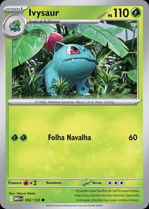 Carta Ivysaur