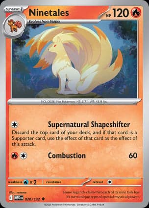 Carta Ninetales