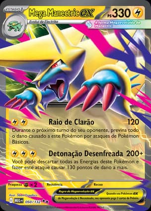 Carta Mega Manectric ex