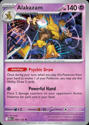 Carta Alakazam