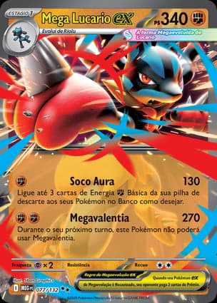 Carta Mega Lucario ex