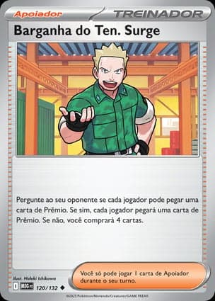 Carta Barganha do Ten. Surge