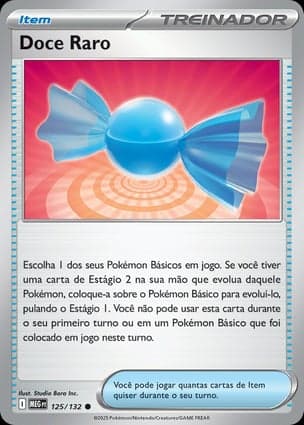 Carta Doce Raro