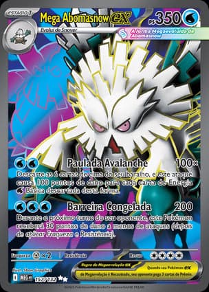 Carta Mega Abomasnow ex
