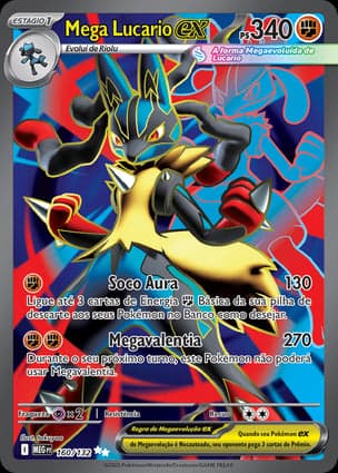Carta Mega Lucario ex