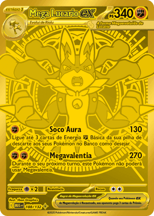 Carta Mega Lucario ex
