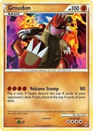 Carta Groudon