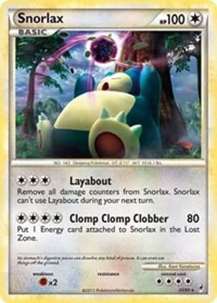 Carta Snorlax