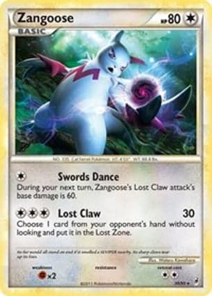 Carta Zangoose