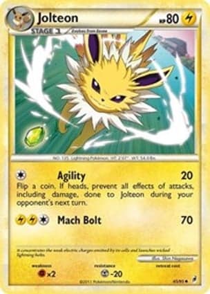 Carta Jolteon
