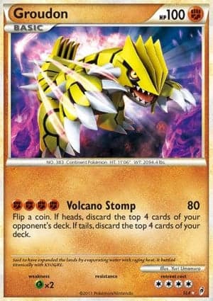 Carta Groudon