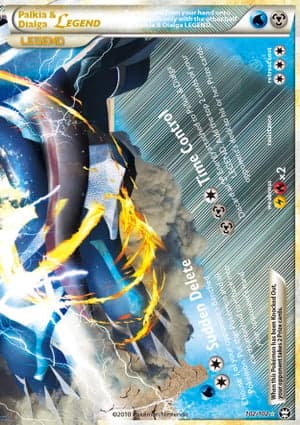 Carta Palkia & Dialga LEGEND