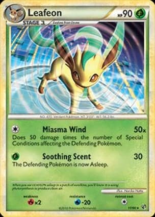 Carta Leafeon