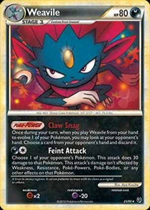 Carta Weavile
