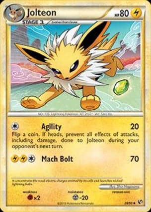 Carta Jolteon