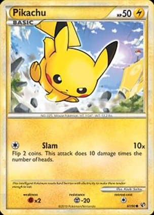 Carta Pikachu