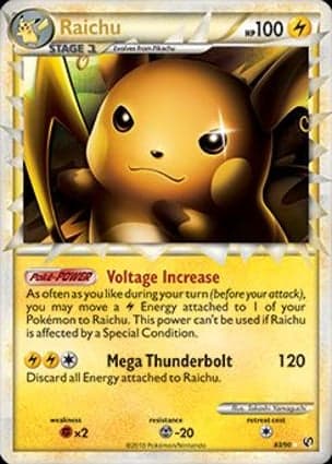 Carta Raichu