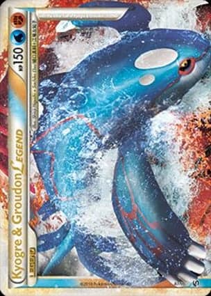 Carta Kyogre & Groudon LEGENDKyogre & Groudon Legend (Top)