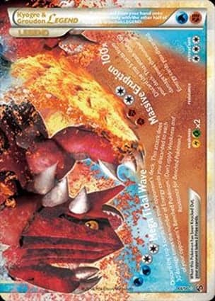 Carta Kyogre & Groudon LEGENDKyogre & Groudon Legend (Bottom)