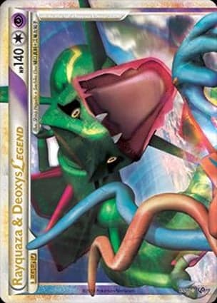 Carta Rayquaza & Deoxys LEGENDRayquaza & Deoxys Legend (Top)