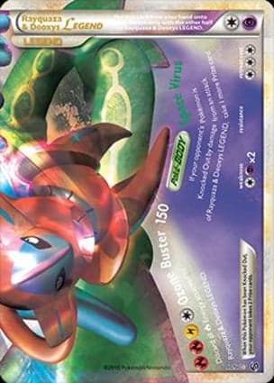 Carta Rayquaza & Deoxys LEGENDRayquaza & Deoxys Legend (Bottom)