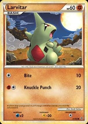 Carta Larvitar