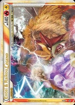 Carta Entei & Raikou LEGENDEntei & Raikou Legend (top)