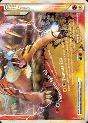 Carta Entei & Raikou LEGENDEntei & Raikou Legend (bottom)