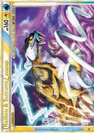 Carta Raikou & Suicune LEGENDRaikou & Suicune Legend (Top)