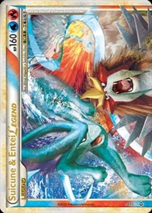 Carta Suicune & Entei LEGENDSuicune & Entei Legend (Top)