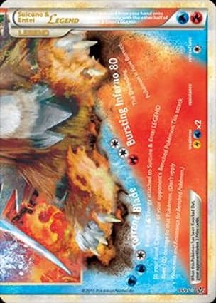 Carta Suicune & Entei LEGENDSuicune & Entei Legend (Bottom)